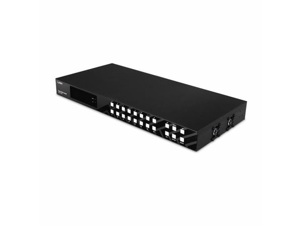 Lindy 38359, HDMI, HDMI, 3,5 mm, 3840 x 2160 piksler, Svart, Metall