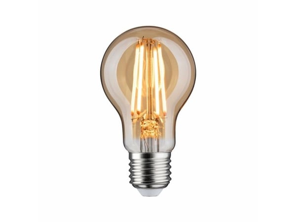 Paulmann 29187 LED (RGB)-valaisin E27 Pæreform 6 W (Ø x K) 60 mm x 106 mm 1 kpl
