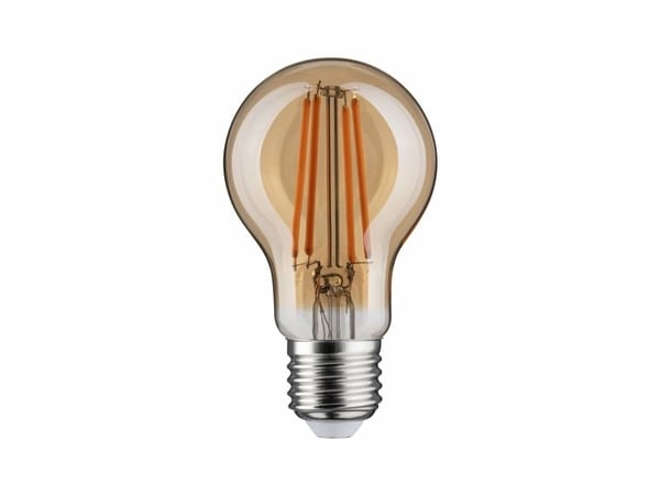 Paulmann 29187 LED (RGB)-valaisin E27 Pæreform 6 W (Ø x K) 60 mm x 106 mm 1 kpl