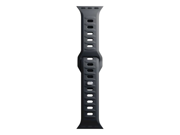 3MK 5903108565721, Urrem, Armitron, Klokkeserie 1/2/3/4/5/6/7/8/9/SE/Ultra, Silikone, Rustfritt stål, Sort, 42/44/45/49 mm