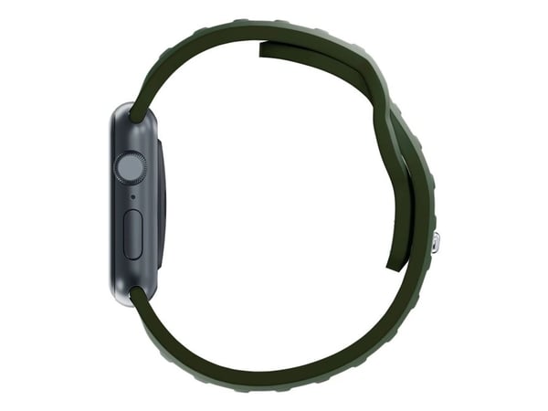 3MK 5903108565745, Klokkereim, Apple, Watch series 1/2/3/4/5/6/7/8/9/SE/Ultra, Silikon, Rustfritt stål, Grønn, 42/44/45/49 mm