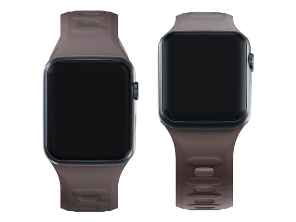 3MK 5903108565844, Klokkereim, Apple, Watch serie 1/2/3/4/5/6/7/8/9/SE/Ultra, Silikon, Rustfritt stål, 42/44/45/49 mm, Boks