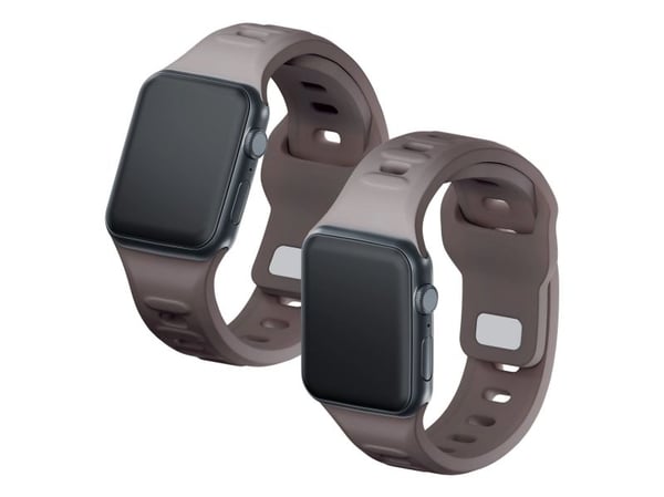 3MK 5903108565844, Klokkereim, Apple, Watch serie 1/2/3/4/5/6/7/8/9/SE/Ultra, Silikon, Rustfritt stål, 42/44/45/49 mm, Boks