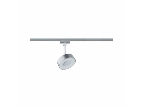 Paulmann Circle, Spotlight på skinne, 1 ampuller, LED, 5 W, 4000 K, Kromfarget