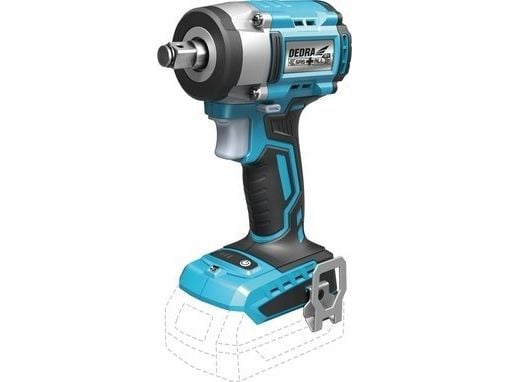 Dedra slagtrekker AKU. 1/2" 350NM 18V SAS+