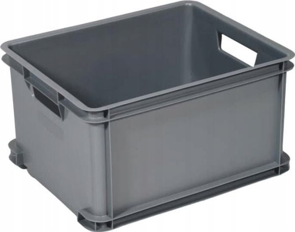Curver 156011 oppbevaringsboks Unibox Classic L kan stables (B x H x D) 430 x 235 x 350 mm sølv 1 stk