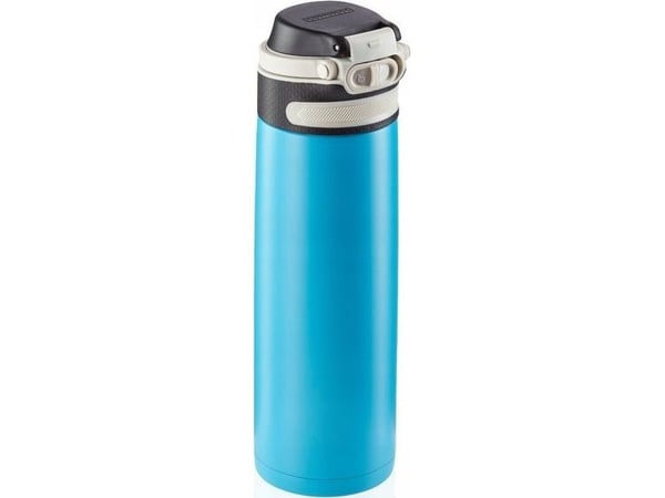 Leifheit 3276 termokopp Flip, 600 ml blå