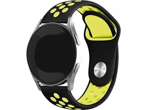 Beline stropp Klokke 20mm Sport Silikon svart-gul svart/gul boks