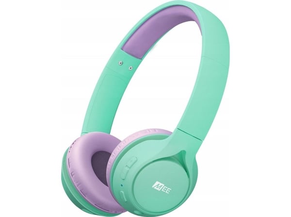 MEE audio KidJamz KJ45BT on-ear hodetelefoner trådløse/kablede med lydstyrkebegrensning og CPC-sertifikat – blå