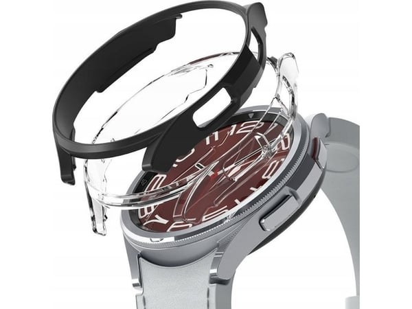 Ringke RINGKE SLIM 2-pakk til Galaxy Watch 6 Classic (43 mm) clear & black