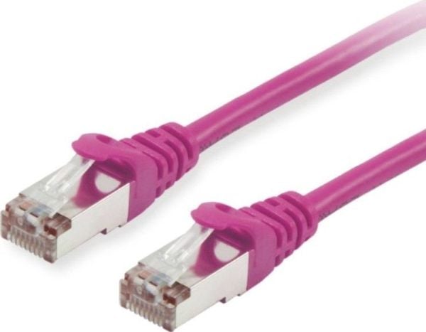 Equip 615553, 25 m, Cat6, S/FTP (S-STP), RJ-45, RJ-45, Lilla
