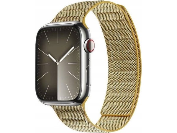 Crong Crong Melange magnetrem til Apple Watch 38/40/41 mm (gul melange)