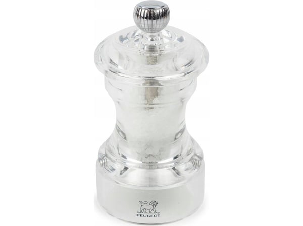 Peugeot Bistro saltkvarn 10 cm akryl transparent