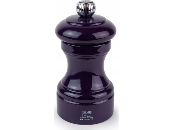 Peugeot pepparkvarn Peugeot Bistro, 10 cm, lackerad auberginefärgad trä