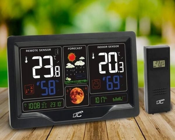 Annet Orų stotelė med farget display juoda LXSTP09C