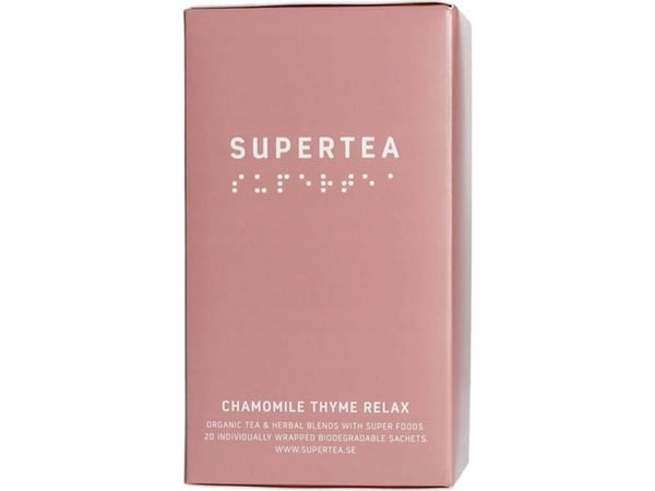 Ministeriet - Supertea Ramunelis Thyme Relax - 20 teposer