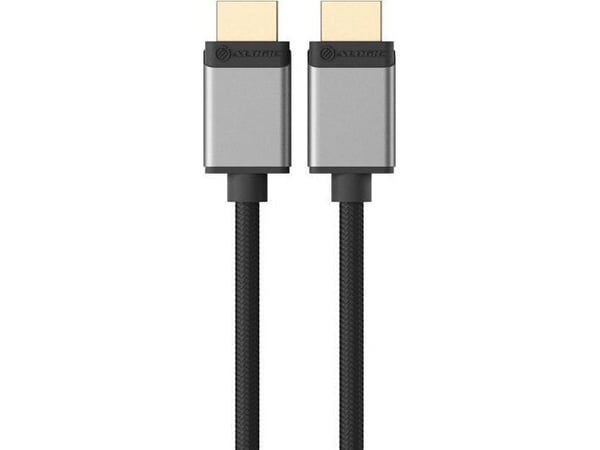 ALOGIC SUPER Ultra - HDMI-kaapeli - HDMI han til HDMI han - 3 m - avaruusharmaa - 4K120 Hz tuki, 8K60 Hz tuki