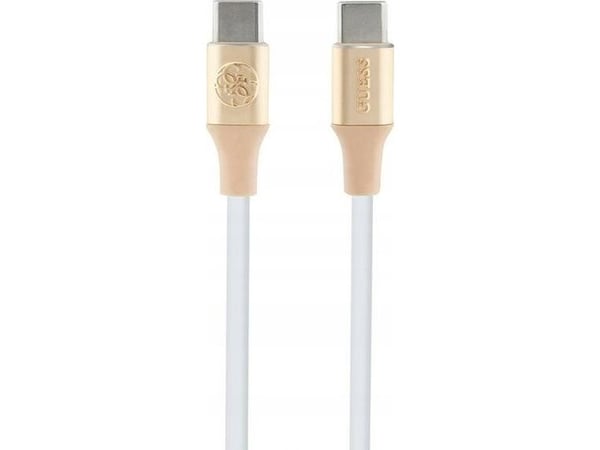 USB-kabel Guess USB-C till USB-C 1,5 m guld