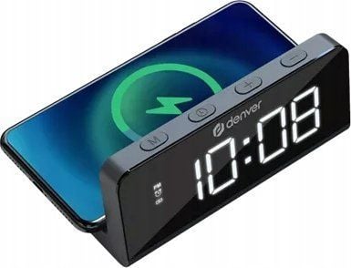 Denver Žadintuvas Denver ECQ-103 med QI induktiv lader (10W)