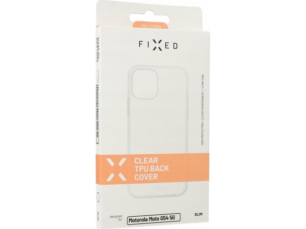 TPU FIXED gelfodral för Motorola Moto G54 5G/G54 Power Edition, transparent