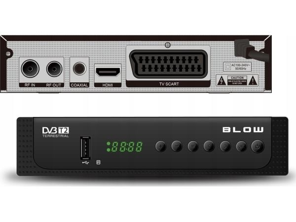 77-039# Imtuvas dvb-t2 blow 8000fhd premium dekoder