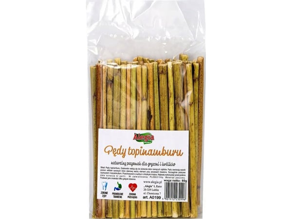 ALEGIA Jerusalem artichoke shoots - godbidder til gnavere og kaniner - 80g