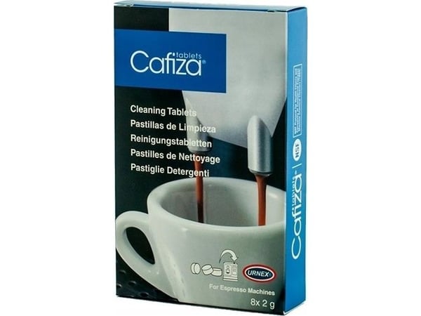 Urnex Cafiza - pakke med 8 tabletter x 2 gram