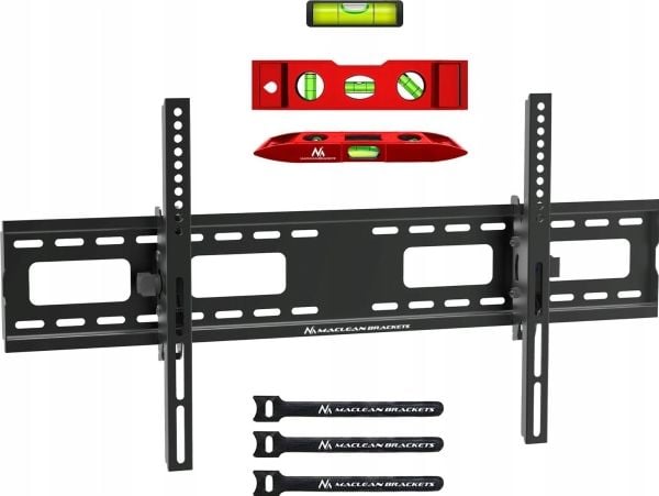Maclean TV-feste Maclean, maks VESA 800x400, 43-100", 120 kg, regulerbar vinkel +15°~-15°, MC-422
