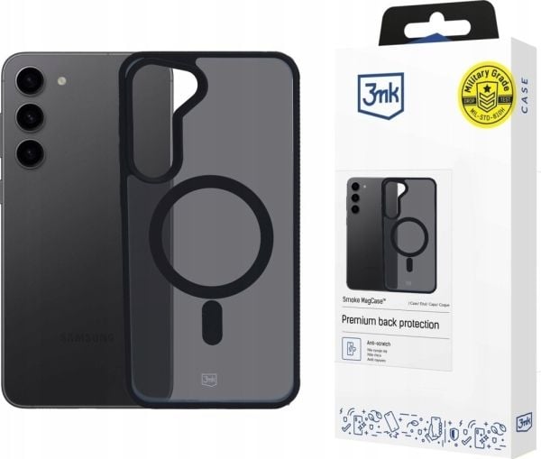 3MK 3mk beskyttelsesdeksel Smoke MagCase til Samsung Galaxy S24