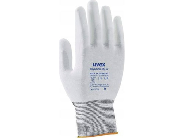 Uvex 6004108, Hvit, Voksen, Voksen, Unisex, 1 stykker, Elastan, Polyamid