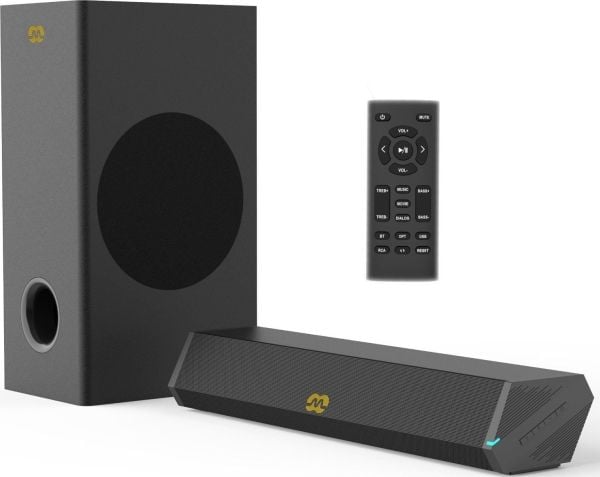 Soundbar Mozos MOZOS GS-BAR 2.1 SOUNDBAR GAMINGOWY 60W RMS / 80W PEAK BT HDMI