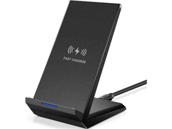 2GO 797330, Innendørs, USB, 9 V, Trådløs lading, Sort