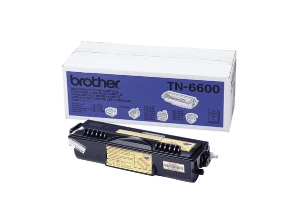 Brother TN-6600 - Svart - original - tonerpatron - for Brother HL-1030, 1230, 1240, 1250, 1270, 1430, 1440, 1450, 1470, P2500, MFC-8300, 9600