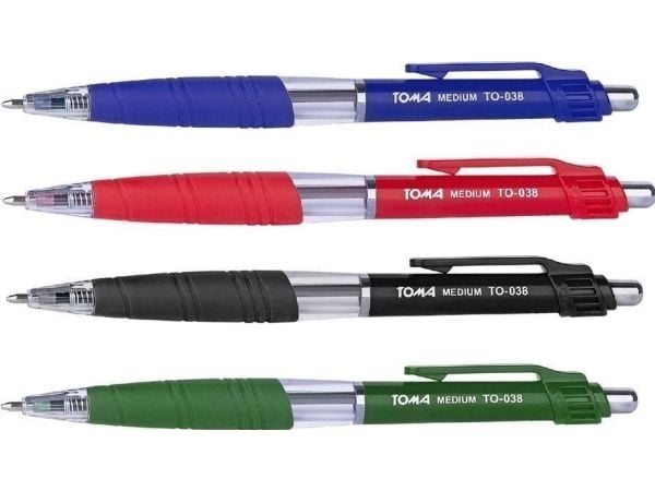 Medium autopenna 1,0 mm mix (24 st) TOMA