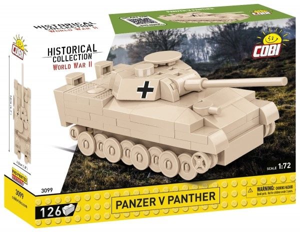 COBI Panzer V Panther, Byggsats, 6 År, 126 styck