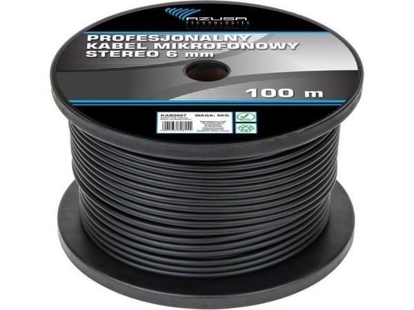 Azusa Professional 6mm stereomikrofonikaapeli