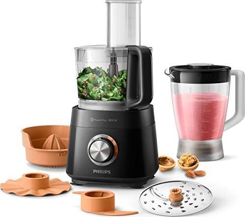 Philips Viva Collection HR7510 - Kjøkkenmaskin - 800 W - svart