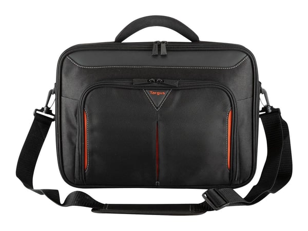 Targus Classic Clamshell - Notebook-väska - 14" - svart, röd