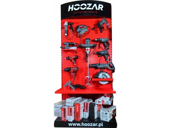 HOOZAR DISPLAY RACK 200x90x50cm HOOZAR DISPLAY RACK 200x90x50cm
