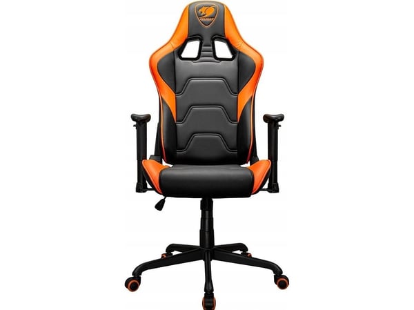 Cougar Silla Armor Elite, PC-pelituoli, 120 kg, Pehmustettu istuintoppaus, Pehmustettu selkänoja, Musta, Terästä