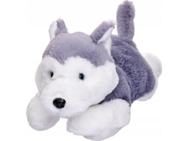 Beppe Mascotka Pies Husky leżący 35 cm