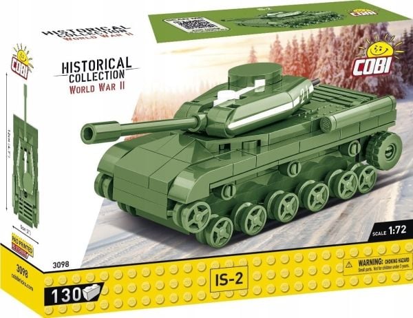 COBI IS-2, Byggsats, 6 År, 130 styck