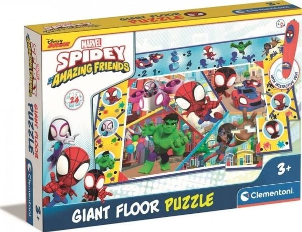 Clementoni puslespill 24 deler – Dywan Spidey