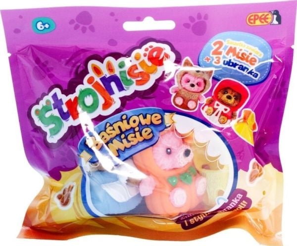 Figur Epee eventyrfigurer - eventyrbjørner - 2-pack (Askepott + Gresskar + drakt til stygge andungen)