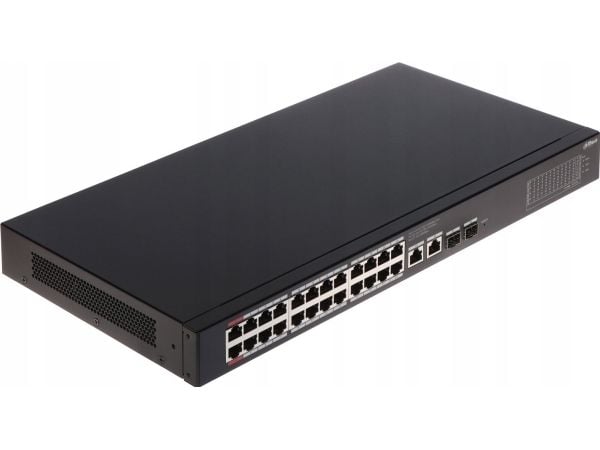 Dahua Technology CS4228-24GT-375, Håndtert, L2, Gigabit Ethernet (10/100/1000), Strøm over Ethernet (PoE), Rack-montering