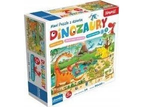 Pussel Granna Game Maxi pussel med hål Dinosaurier 00441 04410