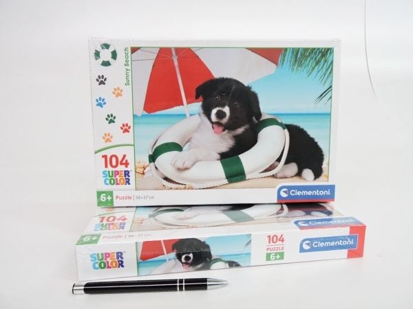 Clementoni puslespill 104 brikker Super Sunny Beach 25767