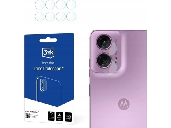 3MK Lens Protect for Motorola Moto G24 – beskyttelse av kameralinsen, 4 stk