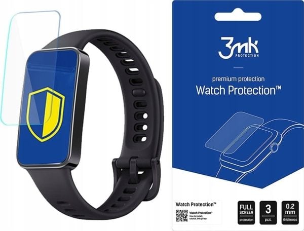 3MK ARC Watch skjermbeskytter til Huawei Band 9, fullskjerm