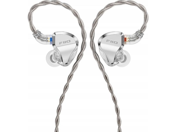 FiiO JH5 in-ear hodetelefoner sølv - hybrid IEM 1x DD 4x BA